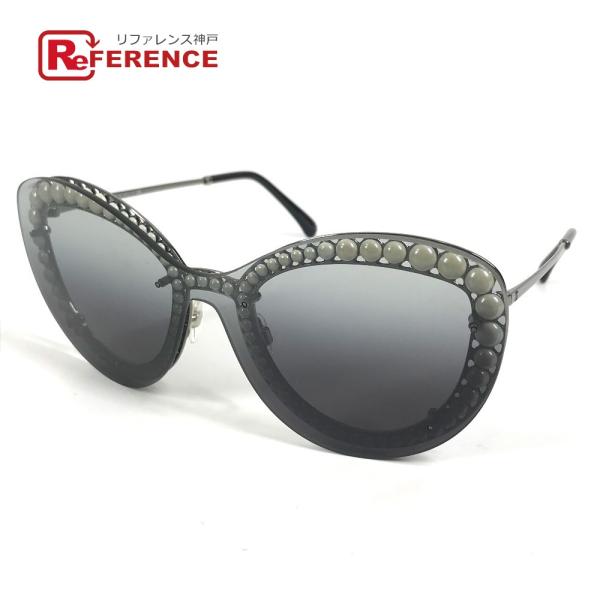 CHANEL シャネル 4236-H CC ココマーク フェイクパール めがね メガネ アイウェア ...