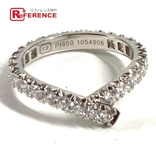 HARRY WINSTON ハリーウィンストン リボン バンド ダイヤモンド ダイヤ プラチナ リン...