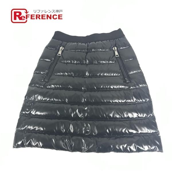美品 MONCLER モンクレール GONNA SKIRT アパレル ボトムス ダウン ロゴ スカー...