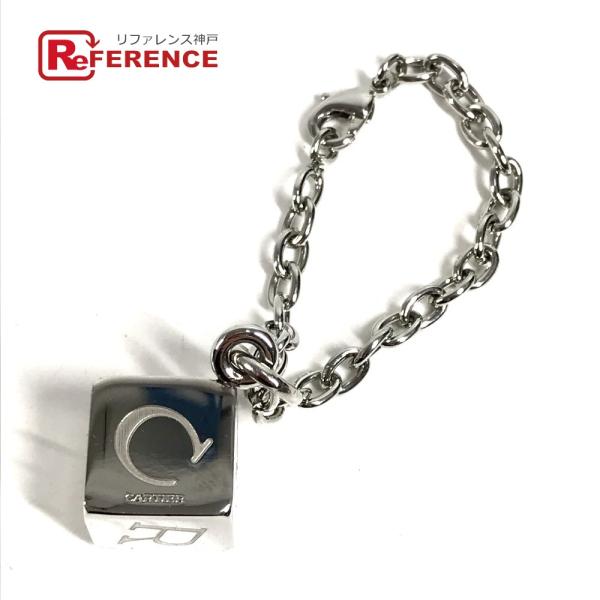 CARTIER カルティエ ロゴ サイコロ キューブ ペンダントトップ バッグチャーム アクセサリー...