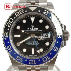 未使用 ROLEX ロレックス 126710BLNR GMTマスターII メンズウォッチ 時計 ジュビリーブレスレット 腕時計 ブラック メンズ【中古】