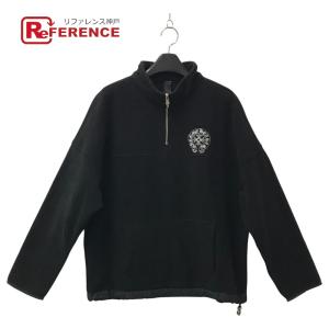 CHROME HEARTS クロムハーツ YKT U TARDY SWEEP HLF ZIP ダガージップ ハーフジップフリース トレーナー スウェット ブラック【中古】