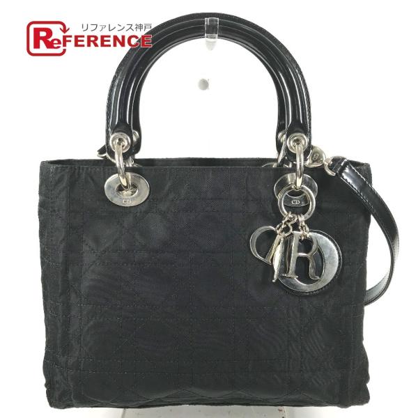 Dior ディオール カナージュ レディディオール lady dior ハンドバック 2WAYバッグ...