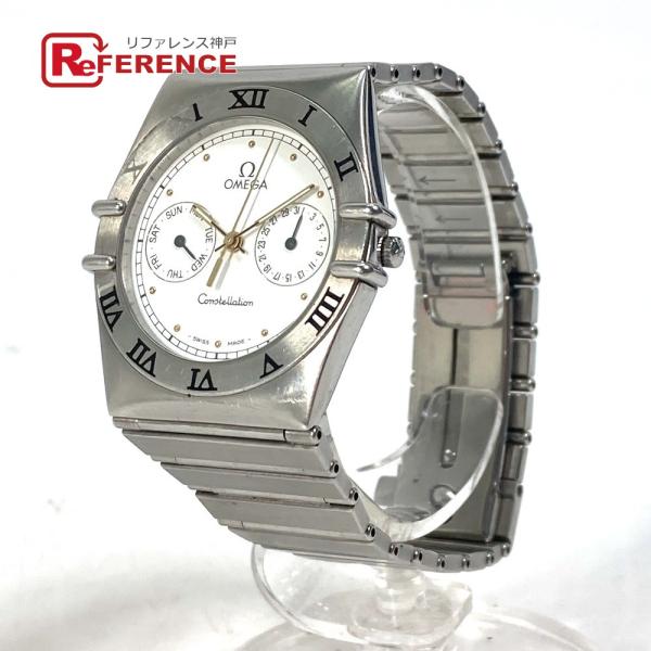 OMEGA オメガ コンステレーション デイデイト クォーツ 腕時計 SS シルバー メンズ【中古】