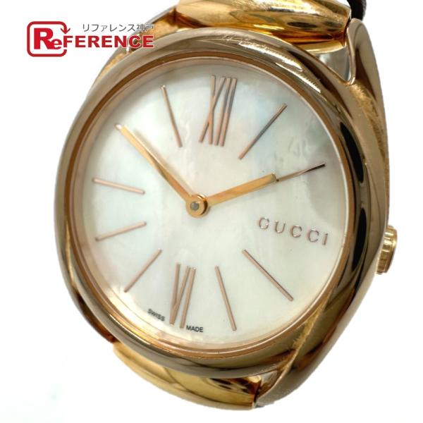 GUCCI グッチ 140.5 ホースビット クォーツ 腕時計 ゴールド レディース【中古】