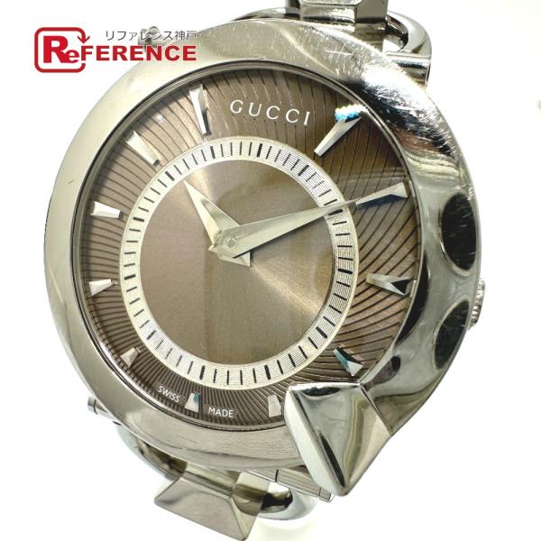 GUCCI グッチ 122.5 キオド クォーツ 腕時計 シルバー レディース【中古】