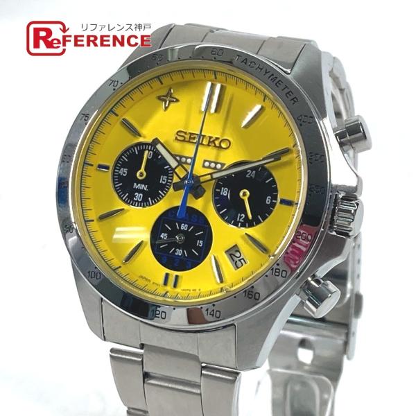 美品 SEIKO セイコー 8T63-01E0 923形ドクターイエロー 運行20周年記念ウオッチ ...