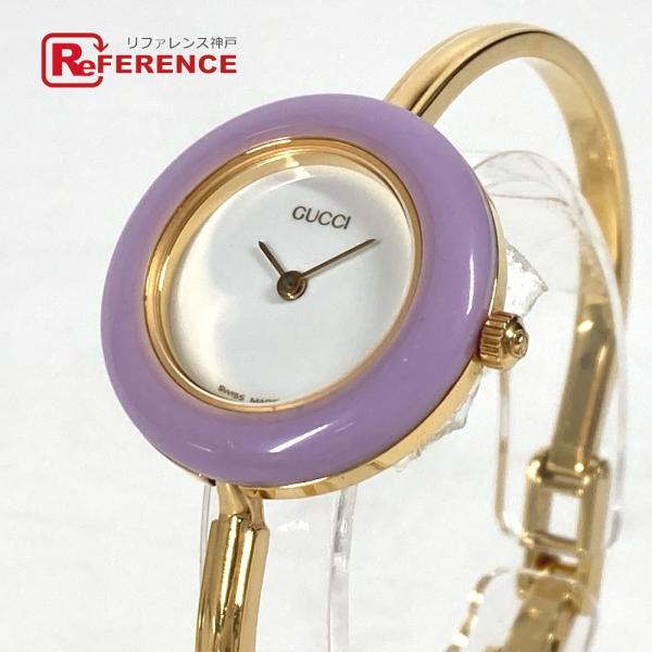 GUCCI グッチ 11/12.2 バングルウォッチ ウォッチ チェンジベルト1色のみ 腕時計 ゴー...
