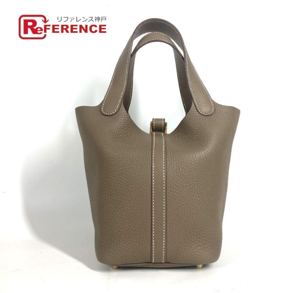 未使用 HERMES エルメス ピコタンロックPM ピコタン ハンドバッグ カバン バッグ ハンドバ...