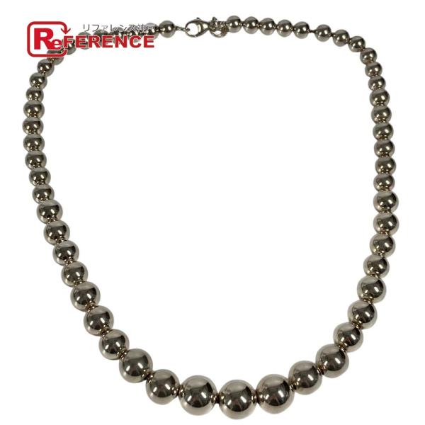 TIFFANY&amp;Co. ティファニー ハードウェアボール アクセサリー ネックレス シルバー レディ...