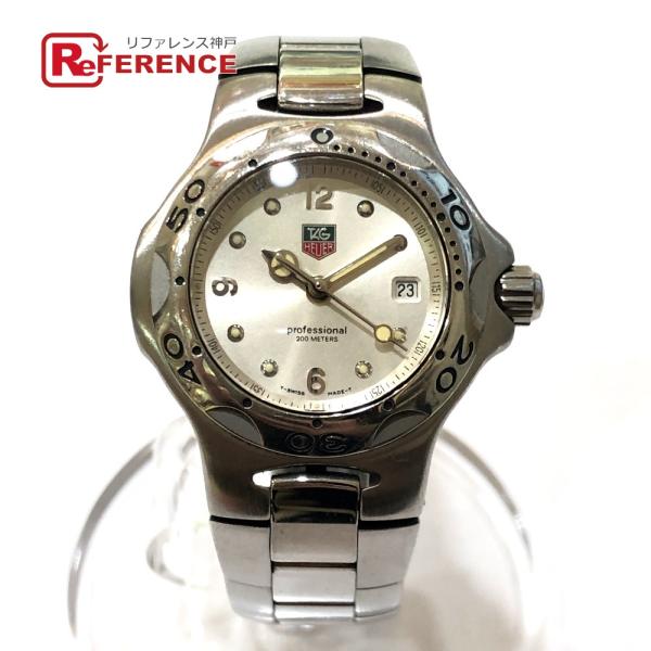 TAG HEUER タグホイヤー WL1314 キリウム クォーツ デイト ウォッチ レディースウォ...