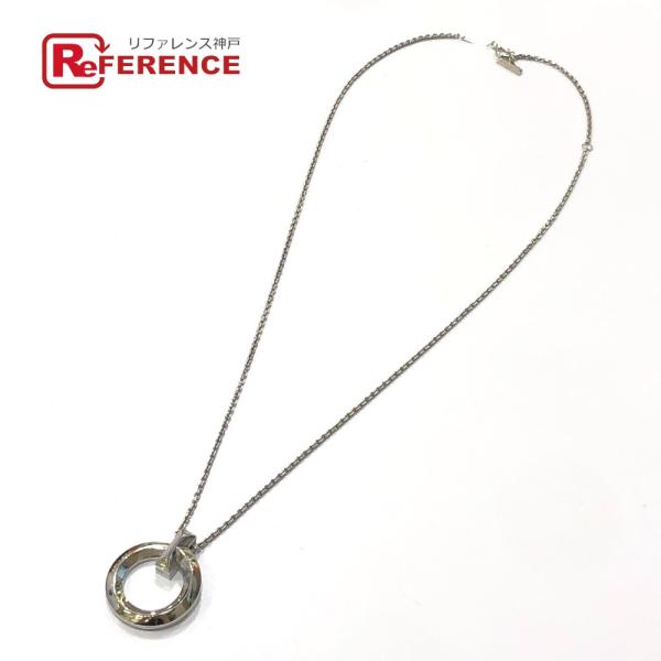 TIFFANY&amp;Co. ティファニー Tワン サークル ペンダント チェーン アクセサリー ジュエリ...