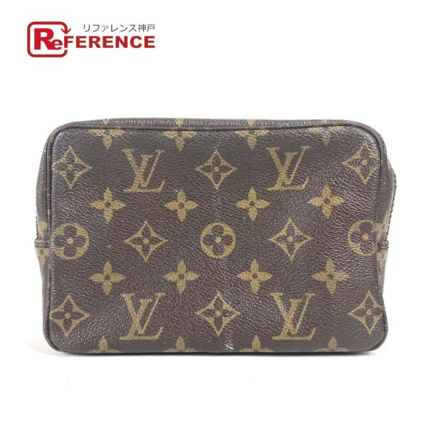 LOUIS VUITTON ルイヴィトン M47526 トゥルーストワレット18 メイクポーチ 化粧...