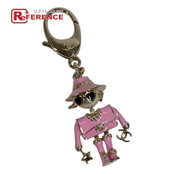 新品同様 CHANEL シャネル  シャネルドール CC ココマーク ロゴ  フェイクパール ハート...