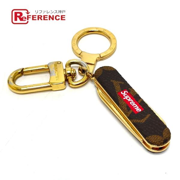 LOUIS VUITTON ルイヴィトン MP2071 シュプリーム  ポケットナイフ バッグチャー...