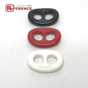 HERMES（エルメス） スカーフリング シェーヌダンクル オレンジ