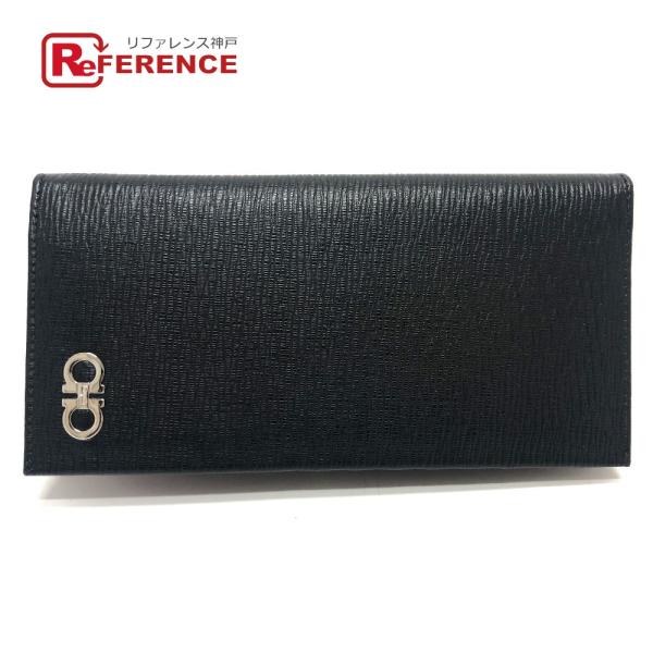 新品同様 Salvatore Ferragamo サルヴァトーレフェラガモ ガンチーニ 2つ折り財布...