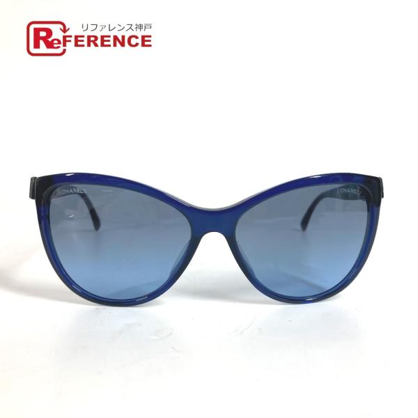 美品 CHANEL シャネル 5281-Q りぼん リボン 眼鏡 メガネ アイウェア CC ココマー...