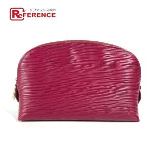 LOUIS VUITTON ルイヴィトン M40641 ポシェット コスメティック メイクポーチ エピ 化粧ポーチ フューシャ ピンク系 レディース【中古】