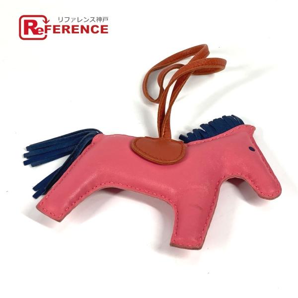 HERMES エルメス ロデオMM バッグチャーム チャーム ピンク レディース【中古】