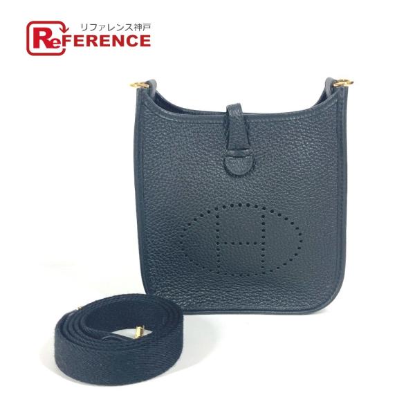 未使用 HERMES エルメス エブリンTPM アマゾーヌ 斜め掛け ポシェット カバン ロング シ...