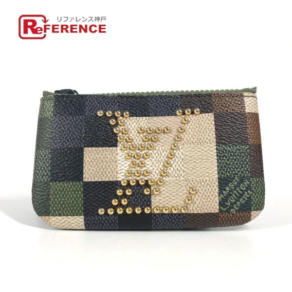 美品 LOUIS VUITTON ルイヴィトン M83175 ポシェットクレ 財布 小銭入れ ダミエ...