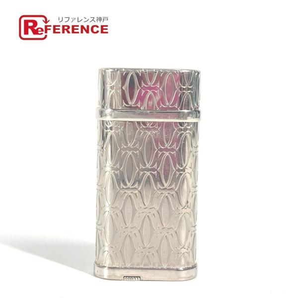 CARTIER カルティエ C ドゥ カルティエ デコール パラジウム ローラ ライター ロゴ ライ...