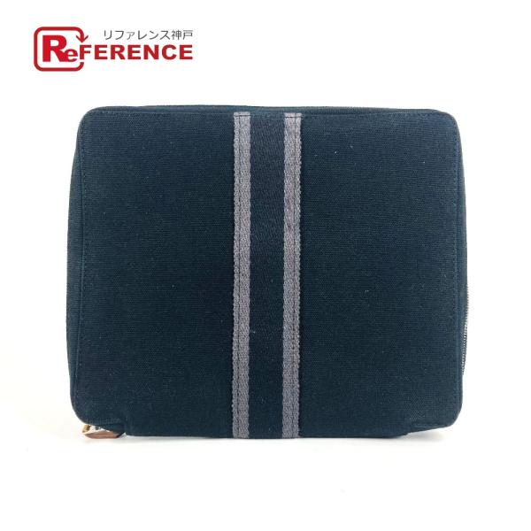 HERMES エルメス フールトゥ マルチポーチ メイクポーチ ジュエリーケース ポーチ ブラック ...