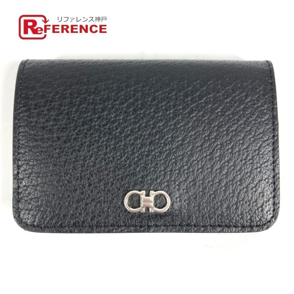 新品同様 Salvatore Ferragamo サルヴァトーレフェラガモ ロゴ ガンチーニ 財布 ...