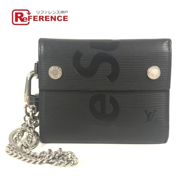 LOUIS VUITTON ルイヴィトン チェーンウォレット エピ シュプリーム supreme コ...