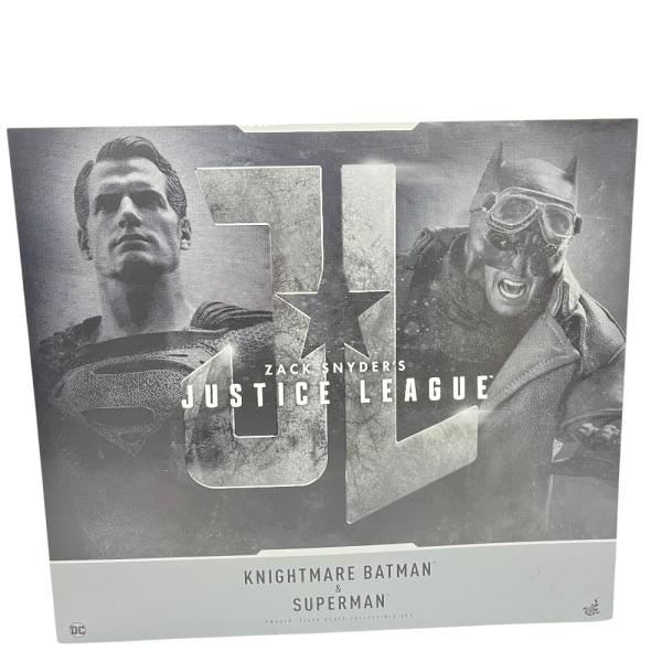 未使用 HOT TOYS ホットトイズ TMS038 ナイトメア・バットマン＆スーパーマン 1/6 ...