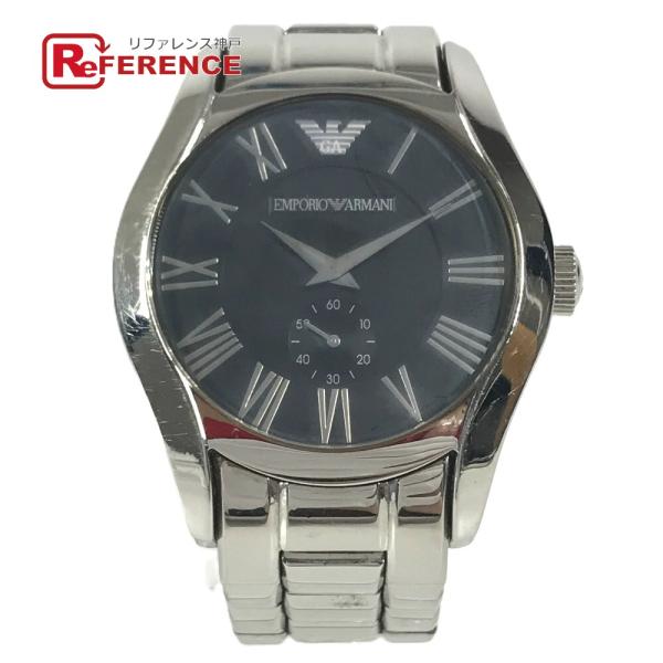 Emporio Armani エンポリオ・アルマーニ AR-0680 腕時計 ブラック メンズ【中古...