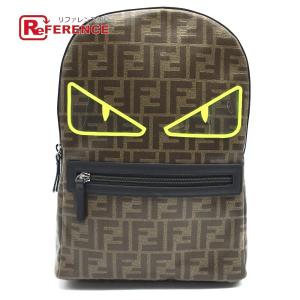 FENDI フェンディ 8BZ040 FFロゴ ズッカ柄 モンスター リュックサック バックパック リュック・デイパック