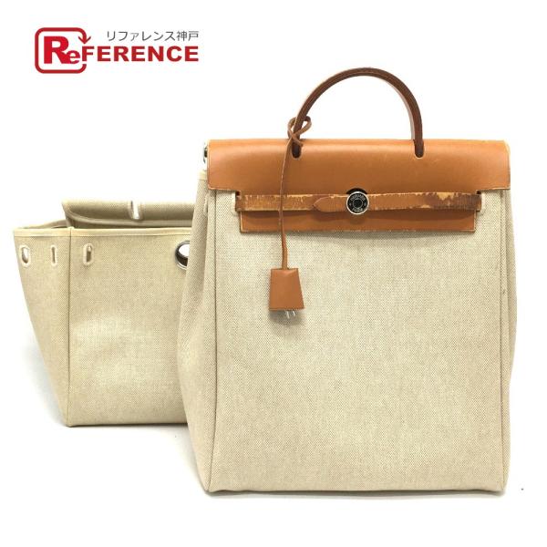 HERMES エルメス 替えバック付き エールバッグ アドPM ハンドバッグ リュック トワルGM ...