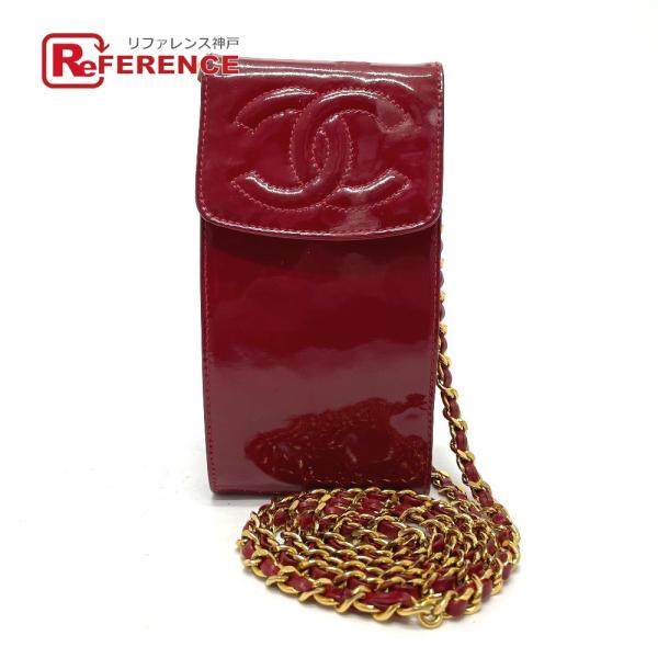 CHANEL シャネル CCココマーク チェーン ポシェット ポーチ 入れ ポーチショルダーバッグ ...