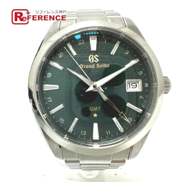 SEIKO セイコー 9F86-0AC0 25周年記念 世界限定1200本 GMT クォーツ デイト...