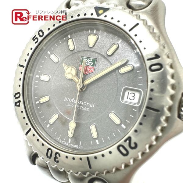 TAG HEUER タグホイヤー WG1113 セルシリーズ 200M クォーツ デイト プロフェッ...