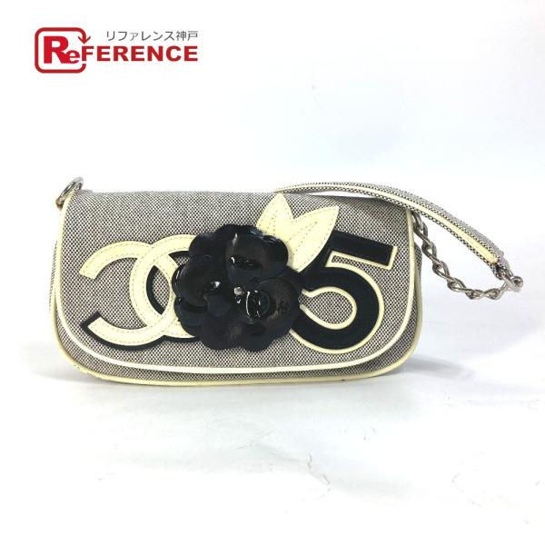 CHANEL シャネル チェーン カバン 肩掛け No.5 CC カメリア ココマーク ショルダーバ...