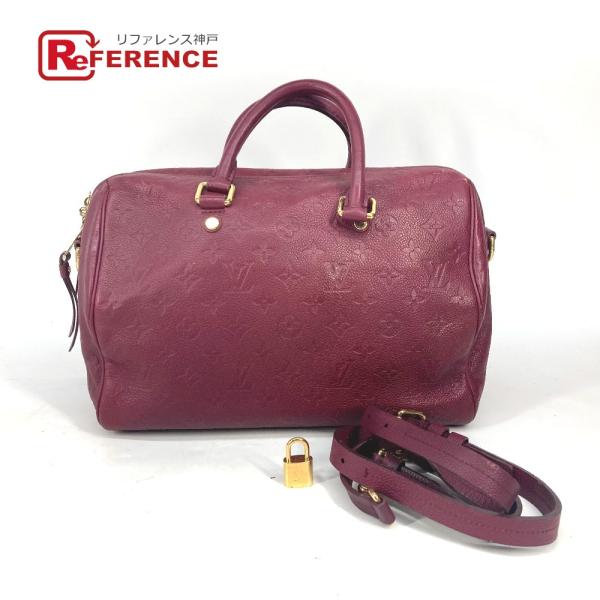 LOUIS VUITTON ルイヴィトン M40755 スピーディバンドリエール30 ミニボストン ...