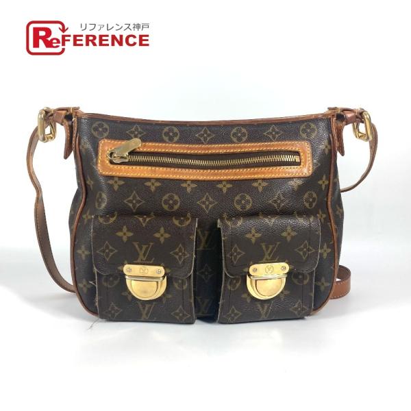 LOUIS VUITTON ルイヴィトン M40045  ハドソンGM  斜め掛け カバン モノグラ...