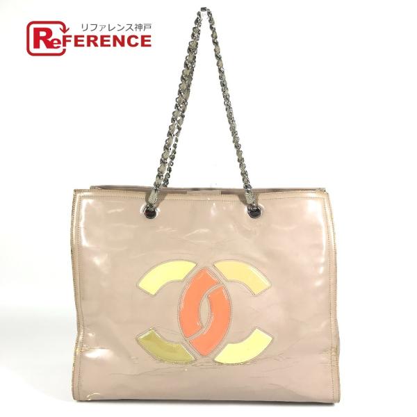 CHANEL シャネル CC ココマーク ロゴ カバン Wチェーンショルダーバッグ 肩掛け トートバ...