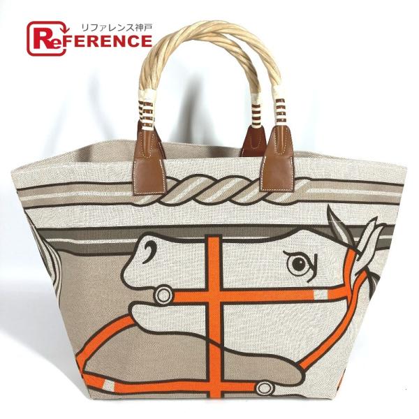 HERMES エルメス スティープル ラージ トートバッグ  肩掛け カバン トートバッグ ショルダ...