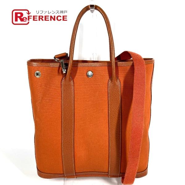 HERMES エルメス ガーデンファイルPM ガーデンファイル PM  2WAYバッグ トートバッグ...