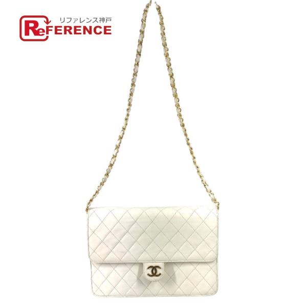 CHANEL シャネル チェーンバッグ CC ココマーク ロゴ キルティング マトラッセ  ヴィンテ...