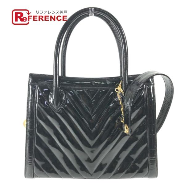 CHANEL シャネル Vステッチ 2WAYバッグ ココボール CC  トートバッグ ヴィンテージ ...