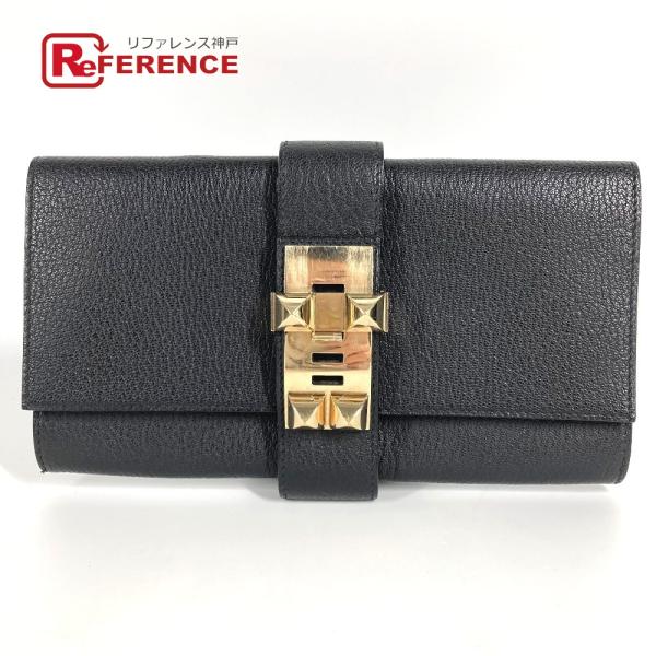 HERMES エルメス ポシェットメドール ロゴ ポーチ セカンドバッグ カバン クラッチバッグ ブ...