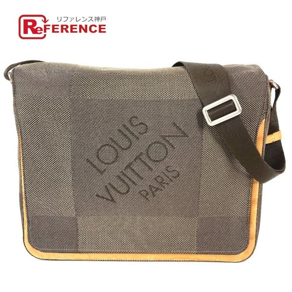 LOUIS VUITTON ルイヴィトン M93030 メサジェ カバン フラップ 斜め掛け ダミエ...