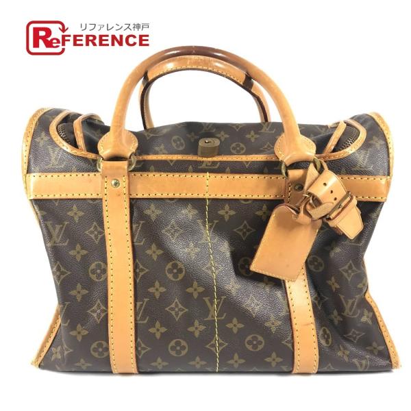LOUIS VUITTON ルイヴィトン M41924 サック シャスール 小型犬用 キャリーバッグ...