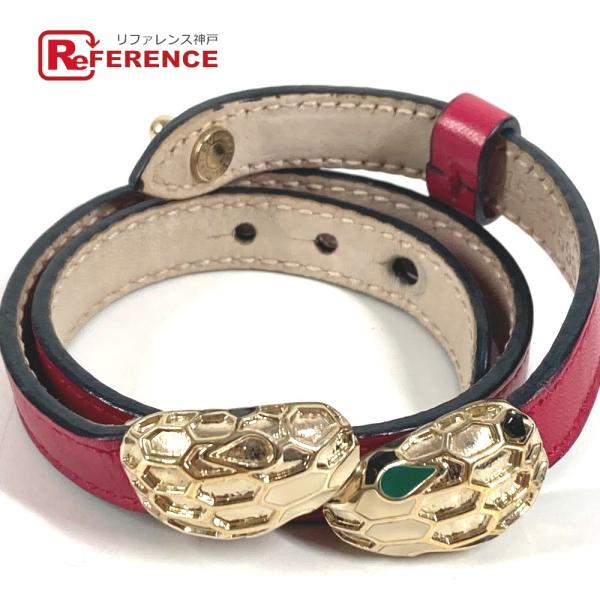 BVLGARI ブルガリ セルペンティ フォーエバー ロゴ  アクセサリー ジュエリー 2重ブレスレ...