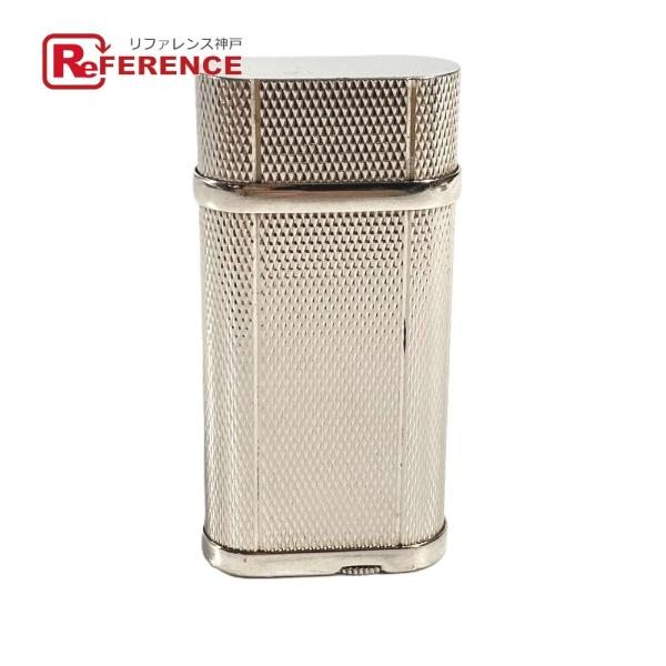CARTIER カルティエ ロゴ 喫煙具 タバコ 煙草 ライター シルバー ユニセックス【中古】